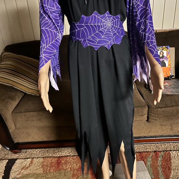 Rubie’s • Witch Of The Webs • Women • One Size • Purple/Black •Halloween Costume - Picture 2 of 15